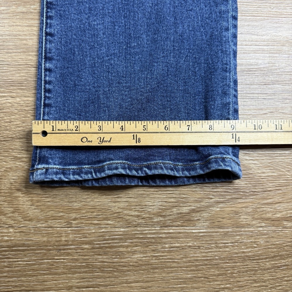 KUT From The Kloth Meg High Rise Wide Leg Crop Jeans Women's Size 00 Blue Modern - Picture 12 of 14